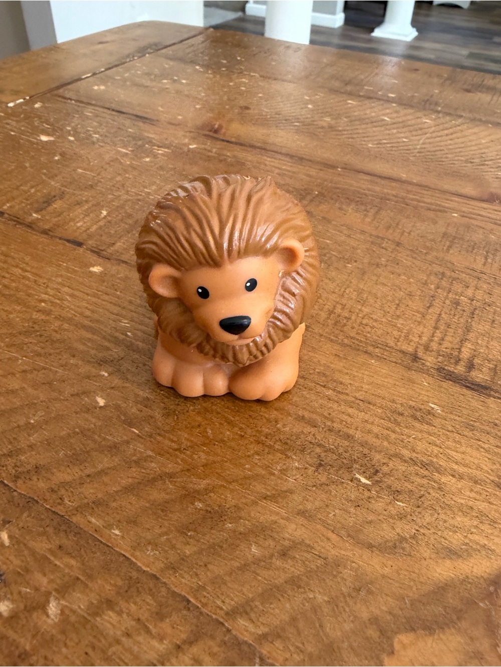 Fisher Price Little People Zoo Talker lion as is